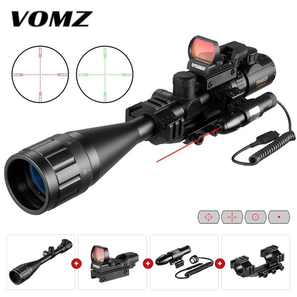vomz 6-24x50 hunting optical sight red dot holographic tactical tail line laser combination spotting scope for rifle hunting
vomz 6-24x50 hunting optical sight red dot holographic tactical tail line laser combination spotting scope for rifle hunting