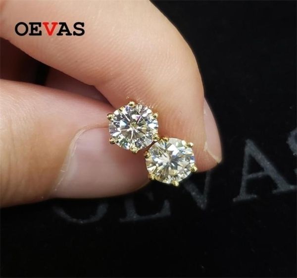 oevas real 1 carat d color moissatine stud earrings for women 18k gold color 100 925 sterling silver wedding party fine jewelry 29620913, Golden;silver
oevas real 1 carat d color moissatine stud earrings for women 18k gold color 100 925 sterling silver wedding party fine jewelry 29620913, Golden;silver