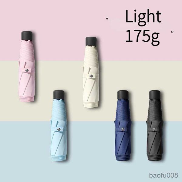 umbrellas ultralight small and light solid color folding ultra light triple umbrella for women chuva r230607
umbrellas ultralight small and light solid color folding ultra light triple umbrella for women chuva r230607