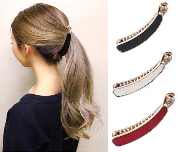 1pc solid cloth hairpins girl banana barrettes clip korean style for elegant female with teeth hair clip hair accessories5855037
1pc solid cloth hairpins girl banana barrettes clip korean style for elegant female with teeth hair clip hair accessories5855037