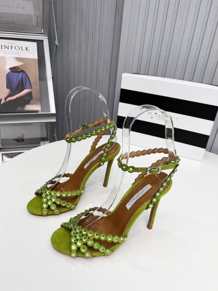 summer aquazzus everyday wear tequila leather sandals shoes for women strappy design crystal embellishments high heels party wedding high he, Black
summer aquazzus everyday wear tequila leather sandals shoes for women strappy design crystal embellishments high heels party wedding high he, Black