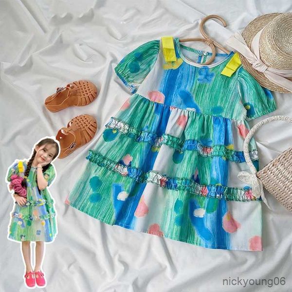 girl's dresses girls dress summer new baby girl version pastoral sleeve princess r230607, Red;yellow
girl's dresses girls dress summer new baby girl version pastoral sleeve princess r230607, Red;yellow