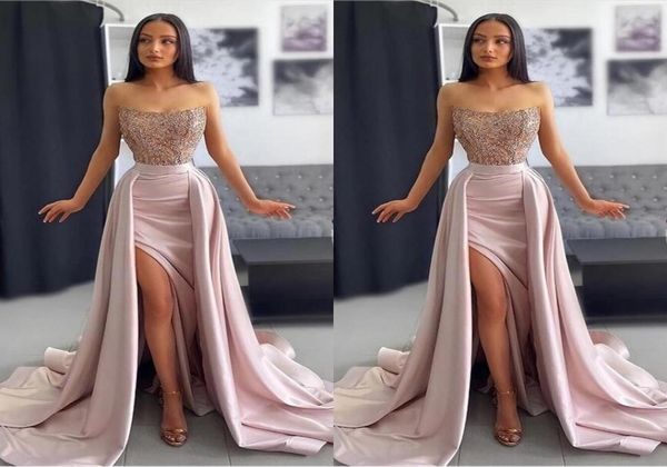gorgeous pink mermaid prom dresses for woman plus size strapless sequined applique sleeveless high side split formal wear evening 1160320, Black
gorgeous pink mermaid prom dresses for woman plus size strapless sequined applique sleeveless high side split formal wear evening 1160320, Black