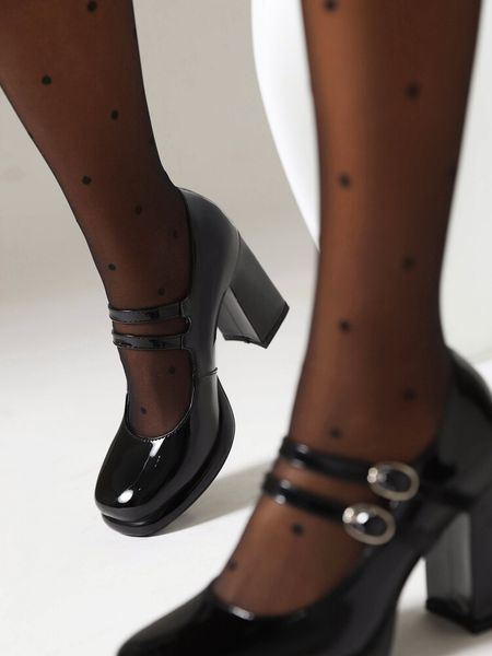 mary jane pumps for women girls fashion brand new chunky heel wedding dress shoes 2023 spring new pumps classic double buckle, Black
mary jane pumps for women girls fashion brand new chunky heel wedding dress shoes 2023 spring new pumps classic double buckle, Black