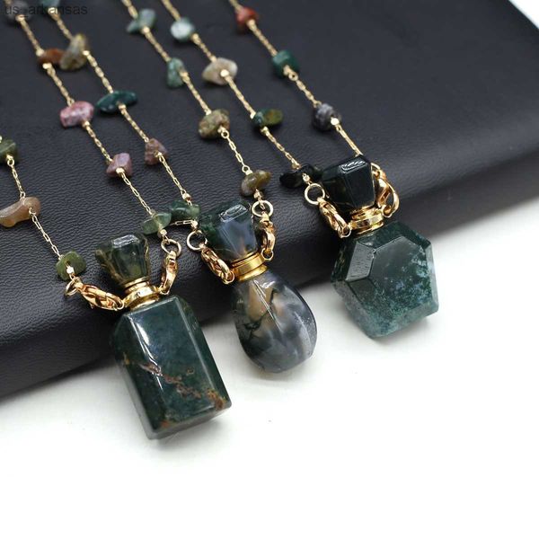 fragrance natural stone perfume bottle pendant necklace charms women essential oil diffuser irregural stone chains for jewerly party gift l2
fragrance natural stone perfume bottle pendant necklace charms women essential oil diffuser irregural stone chains for jewerly party gift l2