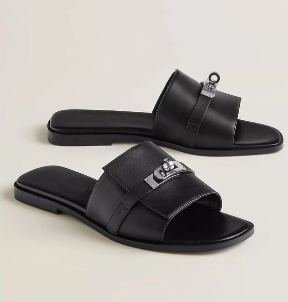 summer giulia sandals shoes palladium-plated kelly buckle slippers calfskin leather brown black white women slip on lady beach slide flats
summer giulia sandals shoes palladium-plated kelly buckle slippers calfskin leather brown black white women slip on lady beach slide flats