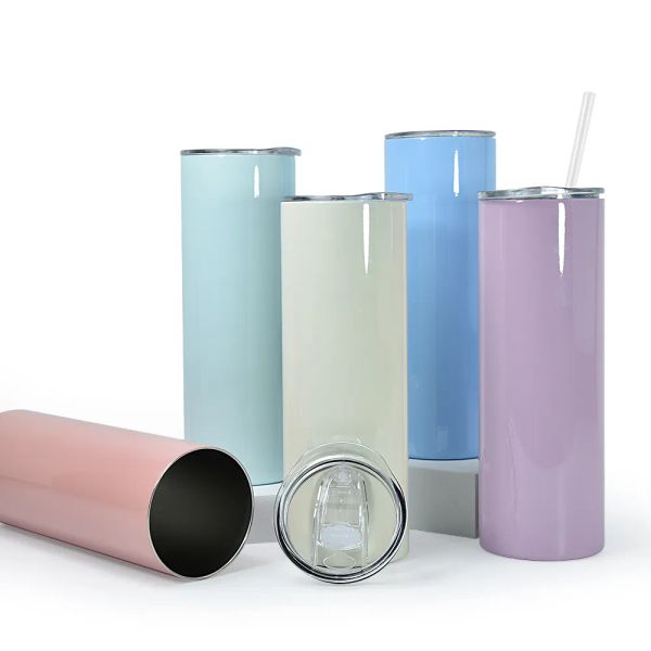 20oz colored sublimation tumblers blank glossy straight tumbler with lid straw stainless steel vacuum insulated coffee cup
20oz colored sublimation tumblers blank glossy straight tumbler with lid straw stainless steel vacuum insulated coffee cup