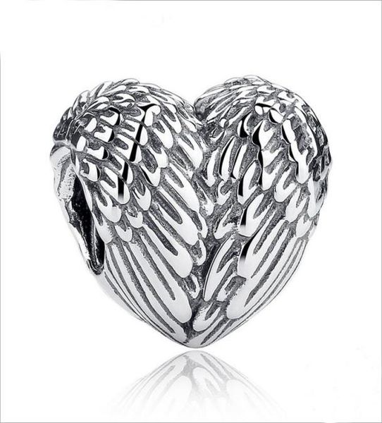 2020 new genuine 925 sterling silver beads wings feather heart charm beads for women fit original bracelet diy jewelry making8259101, Black
2020 new genuine 925 sterling silver beads wings feather heart charm beads for women fit original bracelet diy jewelry making8259101, Black