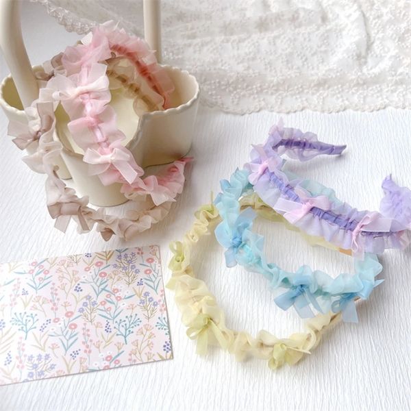 2023 new korean fashion children's hairband hair accessories sweet girl princess pleated mesh bow headband headwear, Slivery;white
2023 new korean fashion children's hairband hair accessories sweet girl princess pleated mesh bow headband headwear, Slivery;white