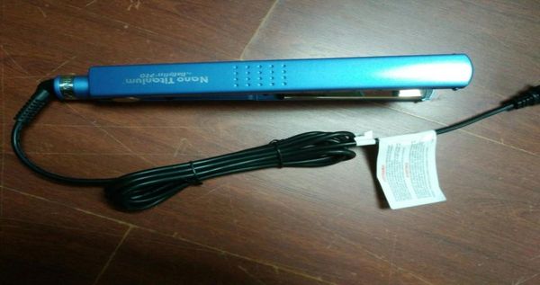 new pro nano titanium 1 14 plate flat iron ionic hair straightener dhl 50 pieces2110534, Black
new pro nano titanium 1 14 plate flat iron ionic hair straightener dhl 50 pieces2110534, Black