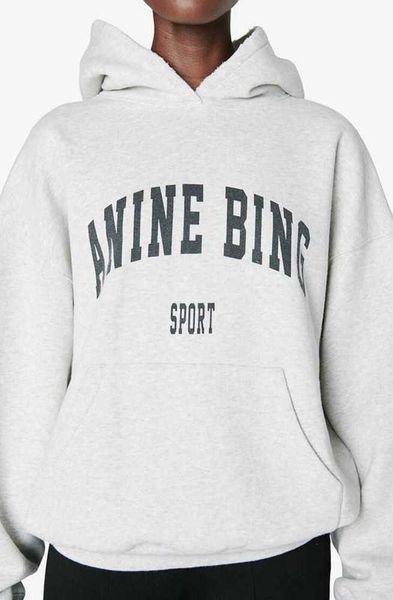 anine bing women designer hoodie sport classic hooded print fleece sweatshirt grey fashion hoodies pullover23ess, Black
anine bing women designer hoodie sport classic hooded print fleece sweatshirt grey fashion hoodies pullover23ess, Black
