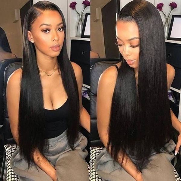13x4 lace frontal wig 30 32 inch straight lace front wig human hair wig for black women glueless remy peruvian 150% 180% density, Black;brown
13x4 lace frontal wig 30 32 inch straight lace front wig human hair wig for black women glueless remy peruvian 150% 180% density, Black;brown