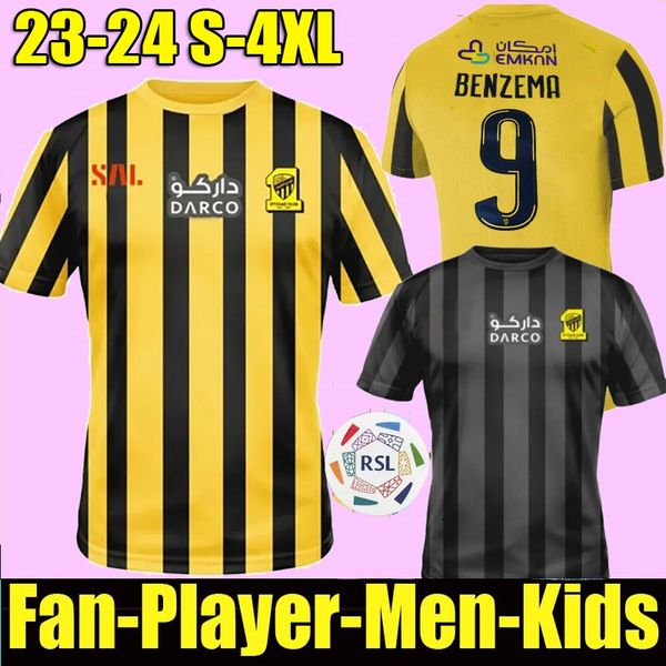 23 24 benzema al ittihad fc club soccer jerseys 2023 hamdallah romarinho home yellow away white third black wine costa coronado hegazy men k, Black;yellow
23 24 benzema al ittihad fc club soccer jerseys 2023 hamdallah romarinho home yellow away white third black wine costa coronado hegazy men k, Black;yellow
