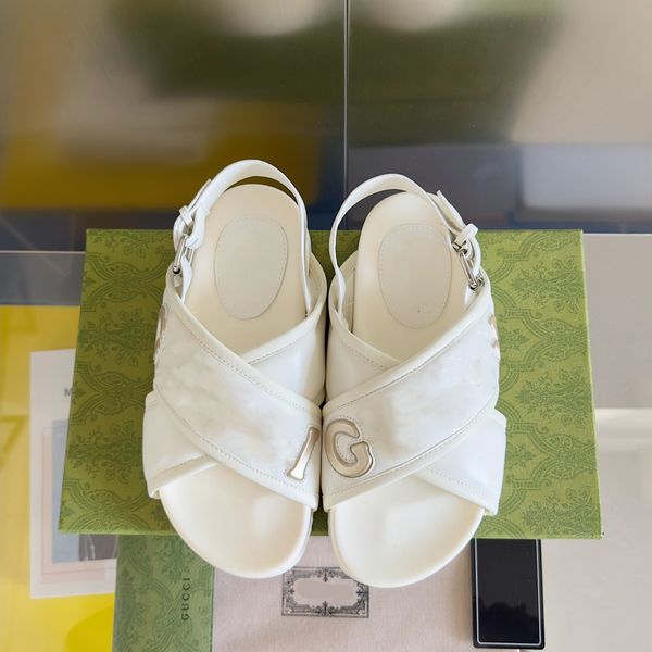 2023 cross slides double letter slippers platform sandal thick bottom non-slip soft bottom fashion g letter house slipper women wear beach f, Black
2023 cross slides double letter slippers platform sandal thick bottom non-slip soft bottom fashion g letter house slipper women wear beach f, Black