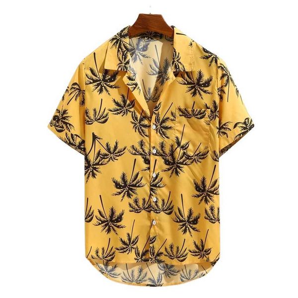 men's hawaiian printed shirt summer fashionable loose beachwear short sleeve casual buttons shirt mu, White;black
men's hawaiian printed shirt summer fashionable loose beachwear short sleeve casual buttons shirt mu, White;black