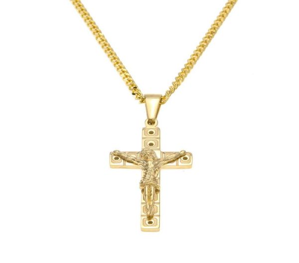 new stainless steel gold plated bling rhinestone jesus cross pendant necklaces 24quot cuban chain fashion punk jewelry5714752, Silver
new stainless steel gold plated bling rhinestone jesus cross pendant necklaces 24quot cuban chain fashion punk jewelry5714752, Silver