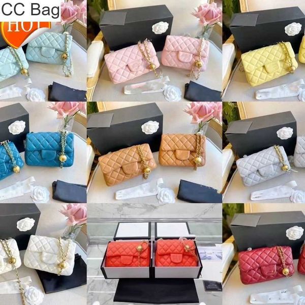 cc bag 9a 9a women's luxury designer shoulder bags small gold ball crossbody bag the latest fat everything fashion portable shoulders b, White
cc bag 9a 9a women's luxury designer shoulder bags small gold ball crossbody bag the latest fat everything fashion portable shoulders b, White