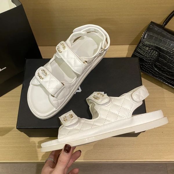 womens designer sandal slipper quilted strap dad sandals platform slides interlocking c gold chain buckle shoes beach pool slider casual gwi, Black
womens designer sandal slipper quilted strap dad sandals platform slides interlocking c gold chain buckle shoes beach pool slider casual gwi, Black