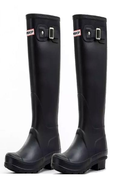 knee high tall rain boots rainboots waterproof boots shoes rubber matte gloss rain shoes fit long socks for men women dhl8201000, Black
knee high tall rain boots rainboots waterproof boots shoes rubber matte gloss rain shoes fit long socks for men women dhl8201000, Black