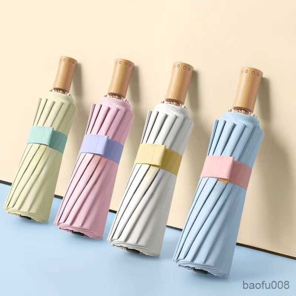 umbrellas 2023 16-bone color coating folding umbrella women waterproof sunshade wooden handle girl solid color umbrellas r230607
umbrellas 2023 16-bone color coating folding umbrella women waterproof sunshade wooden handle girl solid color umbrellas r230607