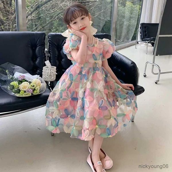 girl's dresses summer girls flower princess dress with big bow kids cute short sleeve for clothing children r230607, Red;yellow
girl's dresses summer girls flower princess dress with big bow kids cute short sleeve for clothing children r230607, Red;yellow