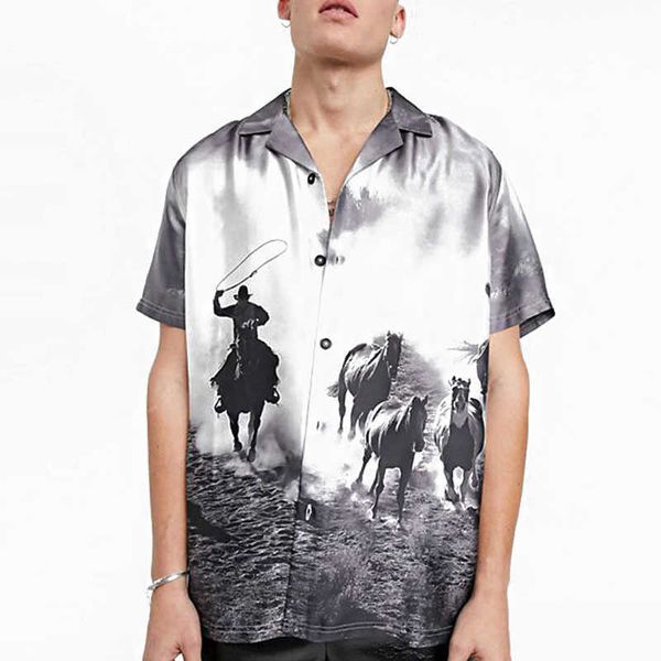 oem wholesale new custom shirt printing pattern polyester slim fit button up men's shirts atj, White;black
oem wholesale new custom shirt printing pattern polyester slim fit button up men's shirts atj, White;black