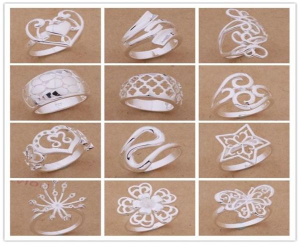 mixed order 24pcslot 925 silver plated rings fashion jewelry party style christmas gift 5930461
mixed order 24pcslot 925 silver plated rings fashion jewelry party style christmas gift 5930461