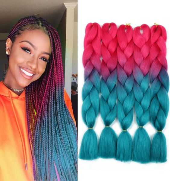 5packs two tone ombre braiding hair kanekalon braids hair extensions synthetic 24inch jumbo braiding hair for box braids red to cy6898909, Black
5packs two tone ombre braiding hair kanekalon braids hair extensions synthetic 24inch jumbo braiding hair for box braids red to cy6898909, Black