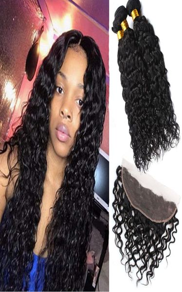 water wave 3 bundles with 13x4 lace frontal 4 pieceslot brazilian virgin hair extensions 830inch1939464, Black;brown
water wave 3 bundles with 13x4 lace frontal 4 pieceslot brazilian virgin hair extensions 830inch1939464, Black;brown