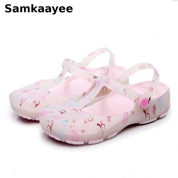 size 35-40 womens sandals summer female print clogs cartoon bird garden shoes mujer slip-on slippers breathable jelly zapatos 26, Black
size 35-40 womens sandals summer female print clogs cartoon bird garden shoes mujer slip-on slippers breathable jelly zapatos 26, Black