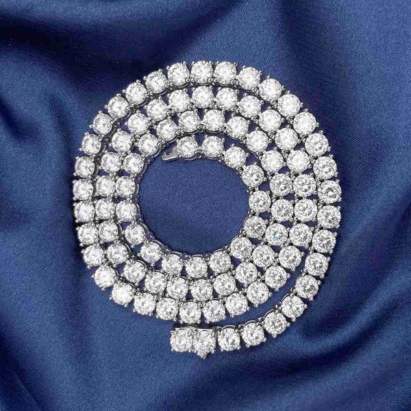 in stock hip hop popular jewelry sterling silver necklace 5mm moissanite diamond tennis chain
in stock hip hop popular jewelry sterling silver necklace 5mm moissanite diamond tennis chain