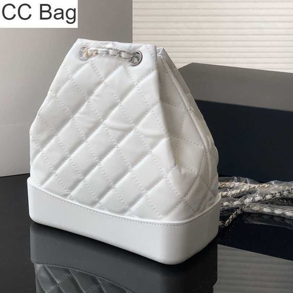 cc bag 9a 2023ss france womens vintage drawstring backpack bags calfskin classical quilted aged silver hardware chain crossbody shoulder des, White
cc bag 9a 2023ss france womens vintage drawstring backpack bags calfskin classical quilted aged silver hardware chain crossbody shoulder des, White