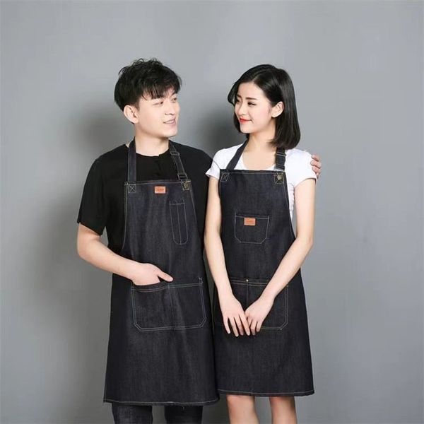 denim canvas apron, men's and women's fashionable hood, shoulder strap cotton protective clothing
denim canvas apron, men's and women's fashionable hood, shoulder strap cotton protective clothing