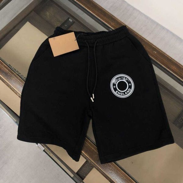 

mens summer casual short pant burb fashion hip hop letter print pants mans women multiple styles trendy shorts loose joggers sweatpants size, White;black