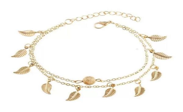 women leaf charm anklets gold chain ankle bracelet fashion 18k gold anklet bracelets foot jewelry1684160, Red;blue
women leaf charm anklets gold chain ankle bracelet fashion 18k gold anklet bracelets foot jewelry1684160, Red;blue