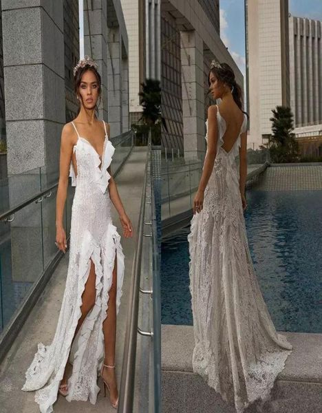 julie vino a line beach wedding dresses lace beads side split spaghetti neck backless country bohemian bridal gowns8067011, White
julie vino a line beach wedding dresses lace beads side split spaghetti neck backless country bohemian bridal gowns8067011, White