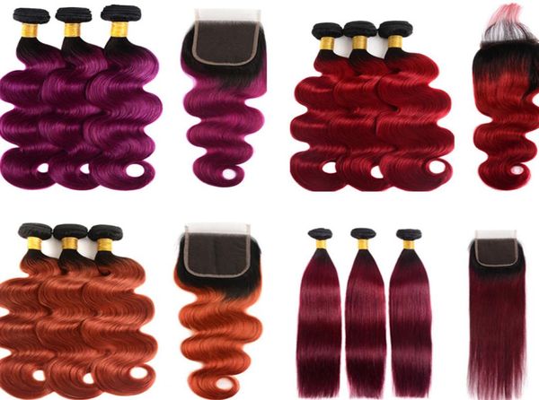 ombre brazilian hair weaves with 4x4 lace closure human hair bundles peruvian indian malaysian remy hair extensions7316764, Black
ombre brazilian hair weaves with 4x4 lace closure human hair bundles peruvian indian malaysian remy hair extensions7316764, Black