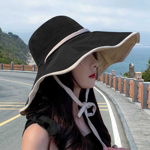 sunscreen and sunshade hat children's fisherman hat summer spring and summer hat foreign air covering face sunshade round face large fa, Blue;gray
sunscreen and sunshade hat children's fisherman hat summer spring and summer hat foreign air covering face sunshade round face large fa, Blue;gray