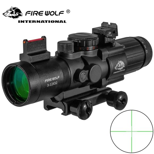 fire wolf 3-12x32 hunting tactical caza optical sight airsoft gun accessories red dot rifle spotting scope for rifle hunting
fire wolf 3-12x32 hunting tactical caza optical sight airsoft gun accessories red dot rifle spotting scope for rifle hunting