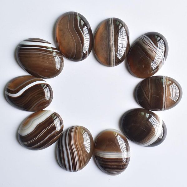 crystal 10pcs/lot wholesale 30x40mm natural coffee stripe onyx oval cab cabochon beads for jewelry accessories making
crystal 10pcs/lot wholesale 30x40mm natural coffee stripe onyx oval cab cabochon beads for jewelry accessories making