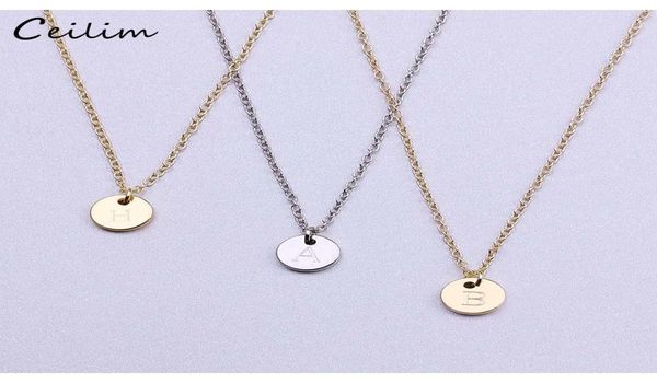 26 letters initial necklace silver gold color disc necklace alphabet women kolye collier friends family letter necklace jewelry 7t8850901
26 letters initial necklace silver gold color disc necklace alphabet women kolye collier friends family letter necklace jewelry 7t8850901