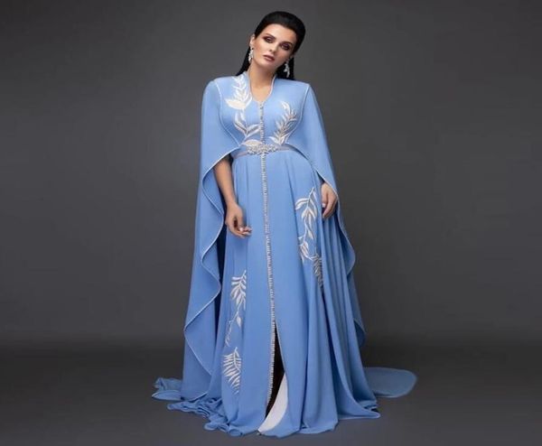 sky blue 2022 arabic evening dresses vneck light blue white appliques cap sleeve kaftan dubai chiffon caftan prom gown party dres8575464, Black;red
sky blue 2022 arabic evening dresses vneck light blue white appliques cap sleeve kaftan dubai chiffon caftan prom gown party dres8575464, Black;red