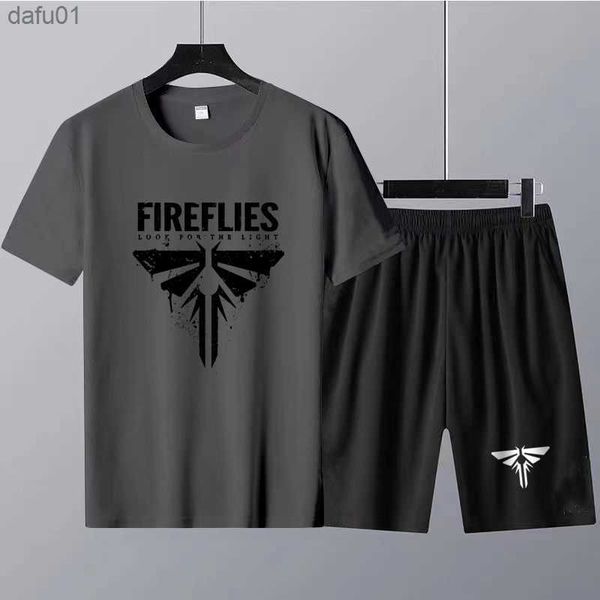 the last of us t shirt shorts tracksuit sets popular game printed ellie graphics tees cotton sportswear outfits l230520, White;black
the last of us t shirt shorts tracksuit sets popular game printed ellie graphics tees cotton sportswear outfits l230520, White;black