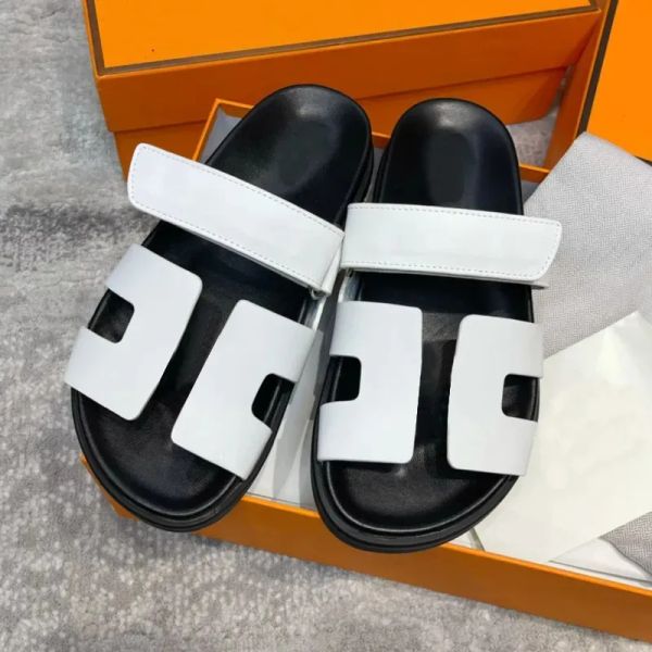 designer luxury slippers womens beach sandals chypre h fashion outdoor non-slip flat bottom comfortable leather one foot stirrup loafers xve, Black
designer luxury slippers womens beach sandals chypre h fashion outdoor non-slip flat bottom comfortable leather one foot stirrup loafers xve, Black