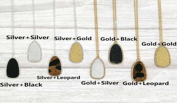 selling bohemian leopard pu leather crystal pave surround teardrop geometric pendant long necklace for women fall jewelry acce1684406, Silver
selling bohemian leopard pu leather crystal pave surround teardrop geometric pendant long necklace for women fall jewelry acce1684406, Silver