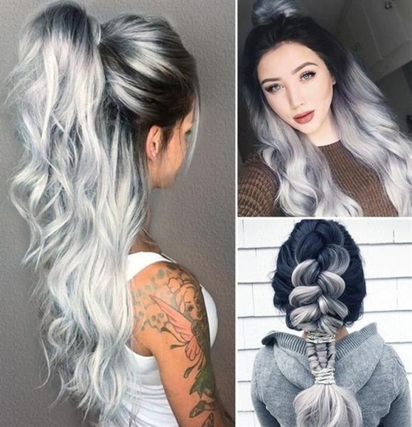 new fashion women long black gradient hair big wave long curly wigs rose net high temperature synthetic hair cosplay costume3271052
new fashion women long black gradient hair big wave long curly wigs rose net high temperature synthetic hair cosplay costume3271052