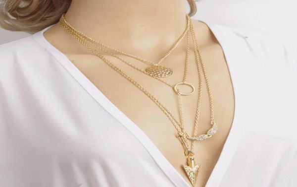 vintage pendants necklaces women fashion bohemia gold plated alloy arrowwings 4layer clavicle chain necklace1010793, Silver
vintage pendants necklaces women fashion bohemia gold plated alloy arrowwings 4layer clavicle chain necklace1010793, Silver