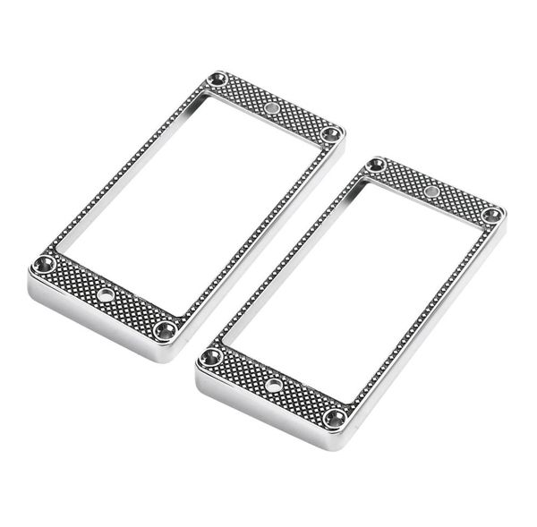 2 pieces humbucker pickup ring curved frame for lp electric guitar parts silver4843849
2 pieces humbucker pickup ring curved frame for lp electric guitar parts silver4843849