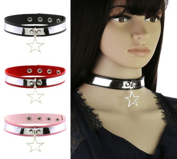 pentagram leather punk choker collar choker necklace neckband trend personality temperament collar clavicle necklace1960654, Golden;silver
pentagram leather punk choker collar choker necklace neckband trend personality temperament collar clavicle necklace1960654, Golden;silver