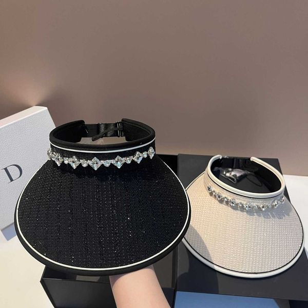 designer golf cap brand small fragrant wind diamond big eave empty hat french light luxury celebrity shiny silk sunshade coarse cloth sun su, Blue;gray
designer golf cap brand small fragrant wind diamond big eave empty hat french light luxury celebrity shiny silk sunshade coarse cloth sun su, Blue;gray